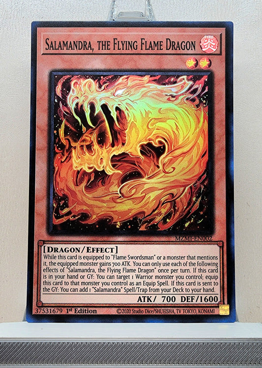 Yugioh! 1x Salamandra, the Flying Flame Dragon (MZMI - Super Rare) 1st Edition