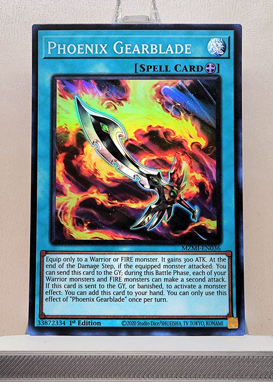 Yugioh! 1x Phoenix Gearblade (MZMI - Super Rare) 1st Edition