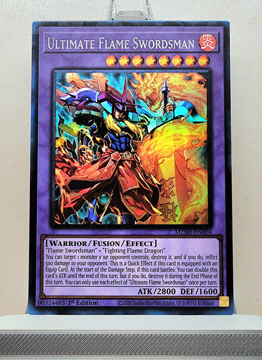 Yugioh! 1x Ultimate Flame Swordsman (MZMI - Collectors Rare) 1st Edition