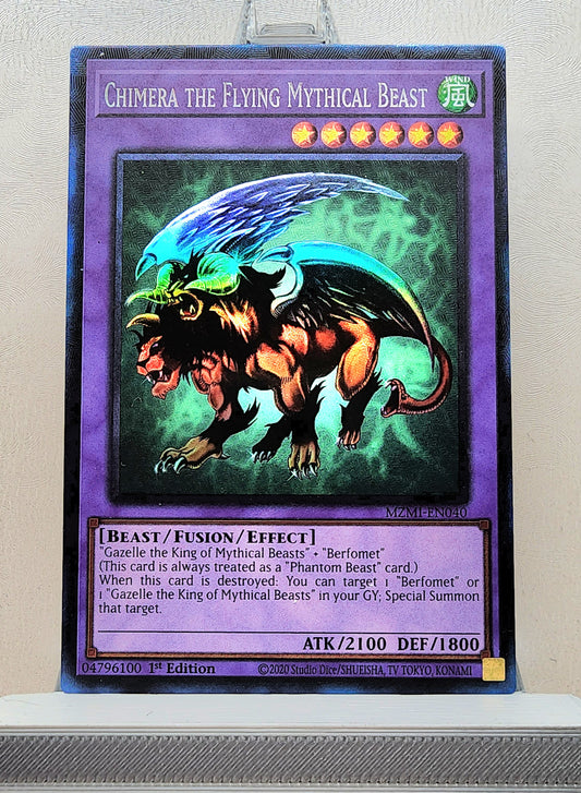 Yugioh! 1x Chimera the Flying Mythical Beast (MZMI - Collectors Rare) 1st Edition