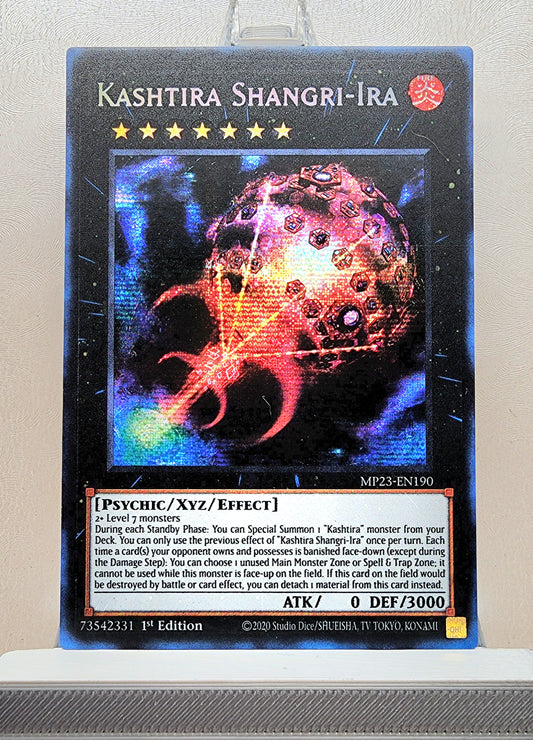 Yugioh! 1x Kashtira Shangri-Ira (MP23 - Prismatic Secret Rare) 1st Edition