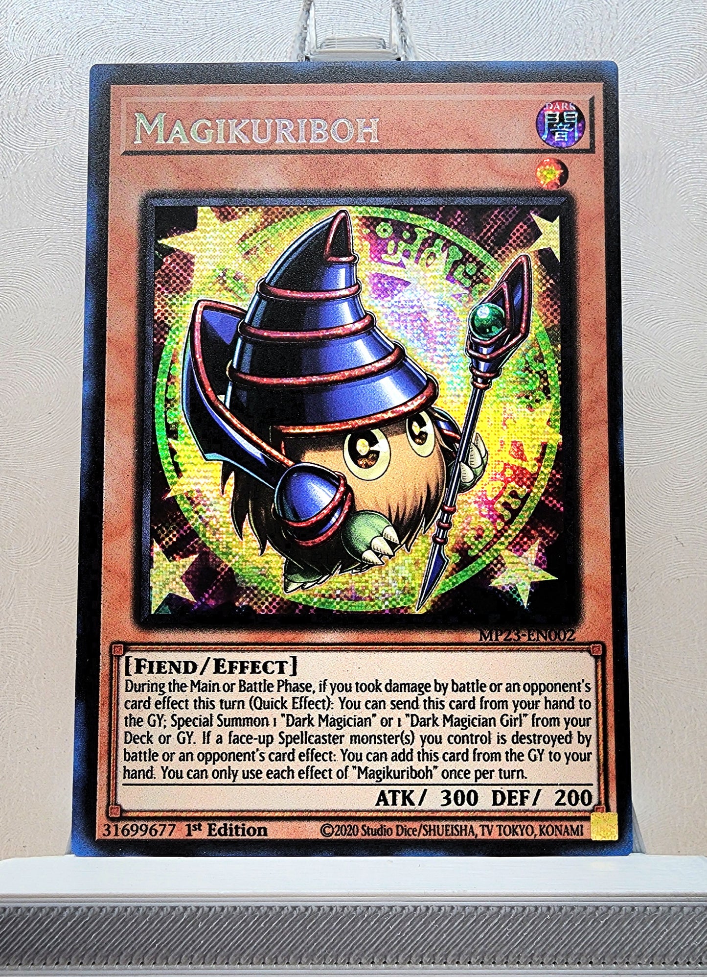 Yugioh! 1x Magikuriboh (MP23 - Prismatic Secret Rare) 1st Edition