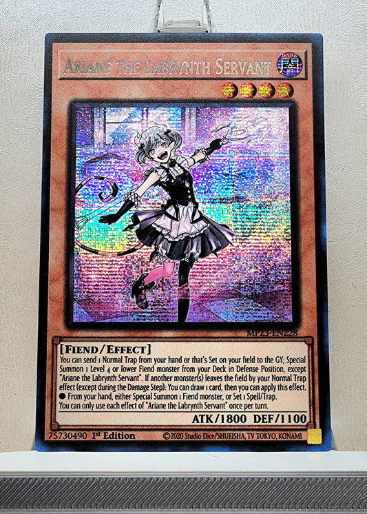 Yugioh! 1x Ariane the Labrynth Servant (MP23 - Prismatic Secret Rare) 1st Edition