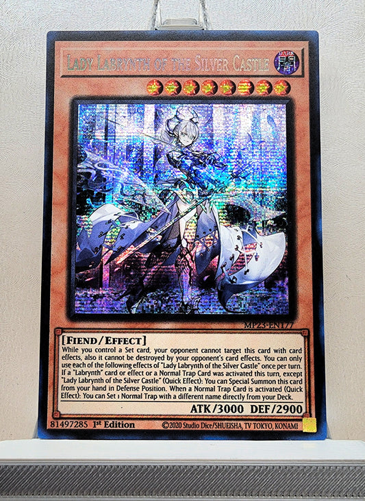 Yugioh! 1x Lady Labrynth of the Silver Castle (MP23 - Prismatic Secret Rare) 1st Edition