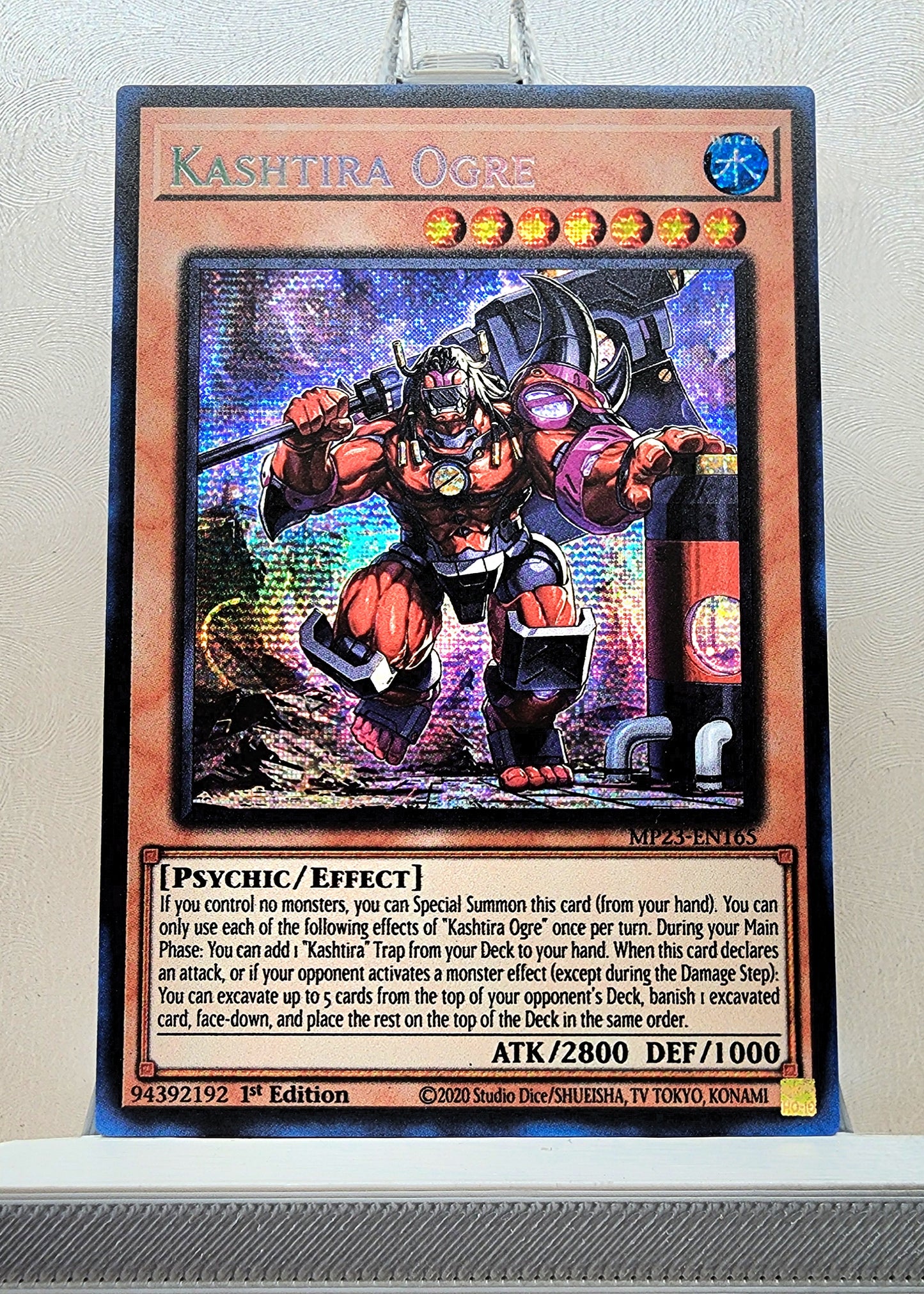 Yugioh! 1x Kashtira Ogre (MP23 - Prismatic Secret Rare) 1st Edition