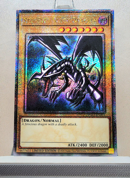 Yugioh! 1x Red-Eyes Black Dragon (TN23 - Quarter Century Secret Rare) Limited Edition