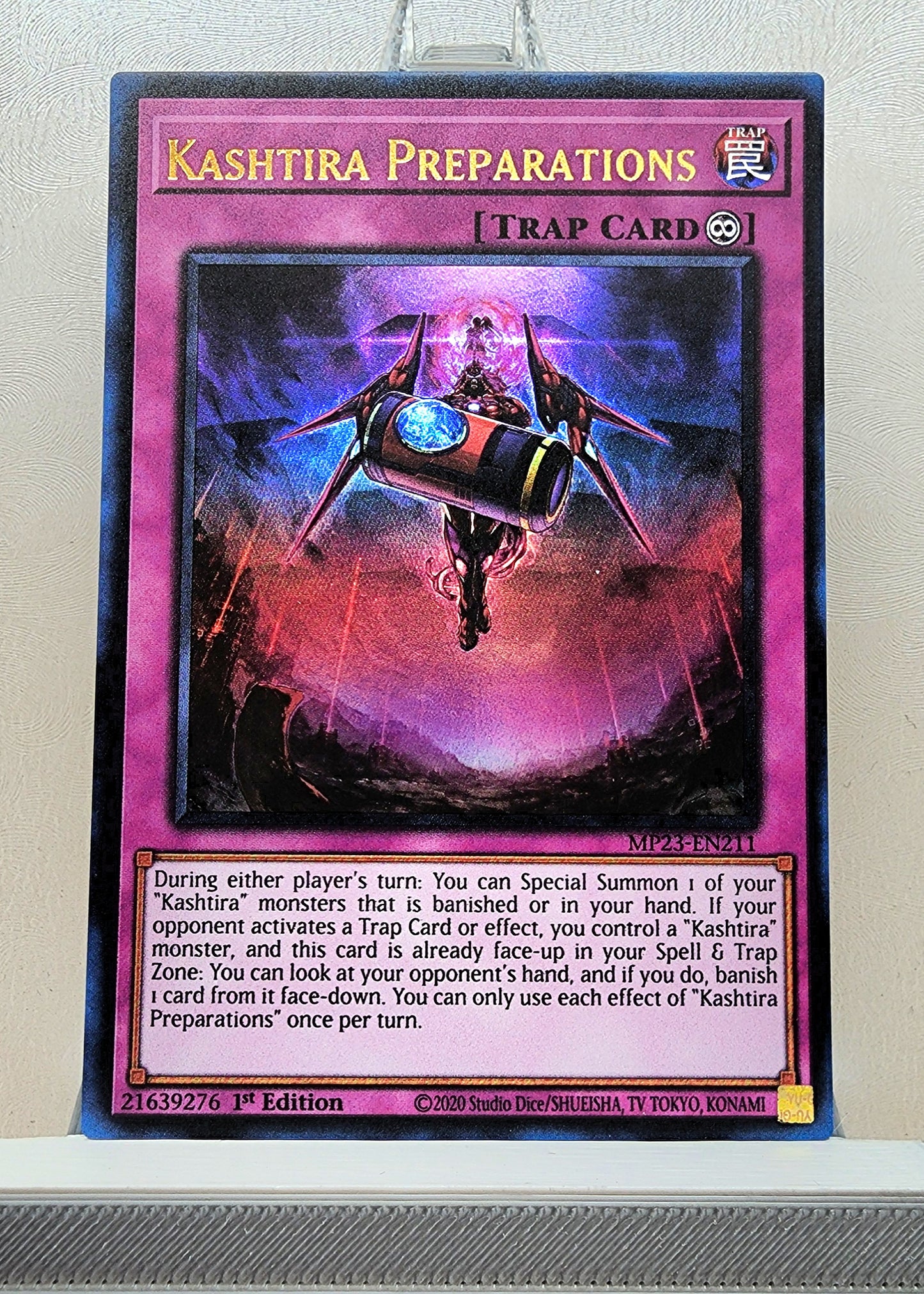 Yugioh! 1x Kashtira Preparations (MP23 - Ultra Rare) 1st Edition