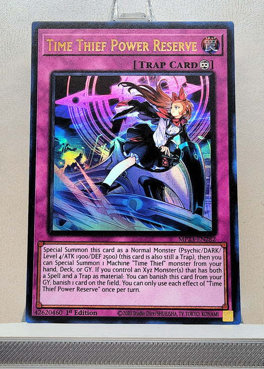 Yugioh! 1x Time Thief Power Reserve (MP23 - Ultra Rare) 1st Edition