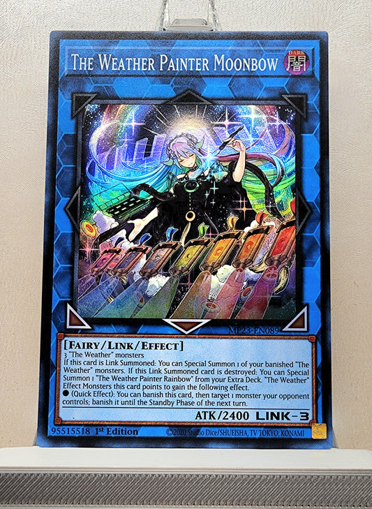 Yugioh! 1x The Weather Painter Moonbow (MP23 - Super Rare) 1st Edition