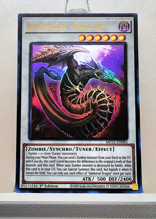 Yugioh! 1x Immortal Dragon (MP23 - Ultra Rare) 1st Edition