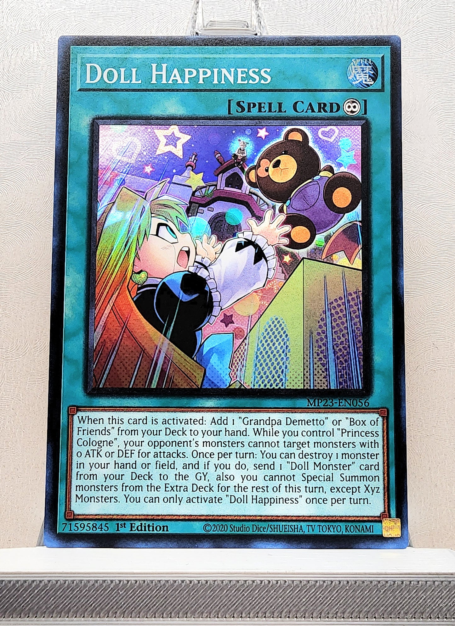 Yugioh! 1x Doll Happiness (MP23 - Super Rare) 1st Edition