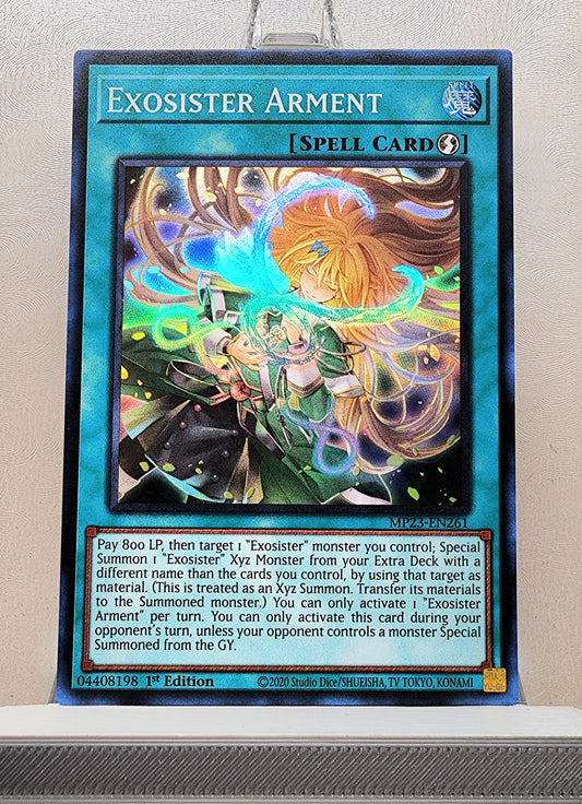 Yugioh! 1x Exosister Arment (MP23 - Super Rare) 1st Edition