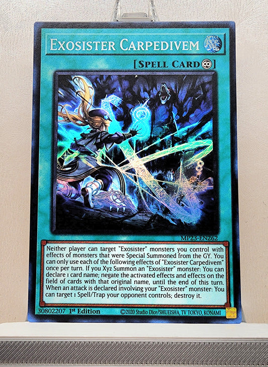 Yugioh! 1x Exosister Carpedivem (MP23 - Super Rare) 1st Edition