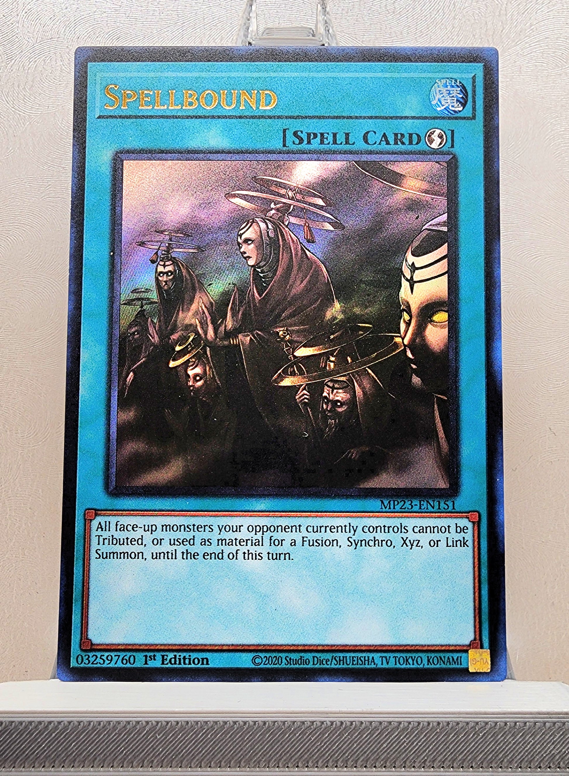 Yugioh! 1x Spellbound (MP23 - Ultra Rare) 1st Edition KAWAIII SUSHI Yugioh! 1x Spellbound (MP23 - Ultra Rare) 1st Edition KAWAIII SUSHI