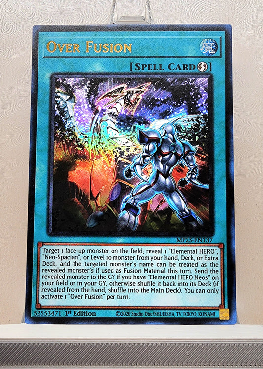 Yugioh! 1x Over Fusion (MP23 - Ultra Rare) 1st Edition