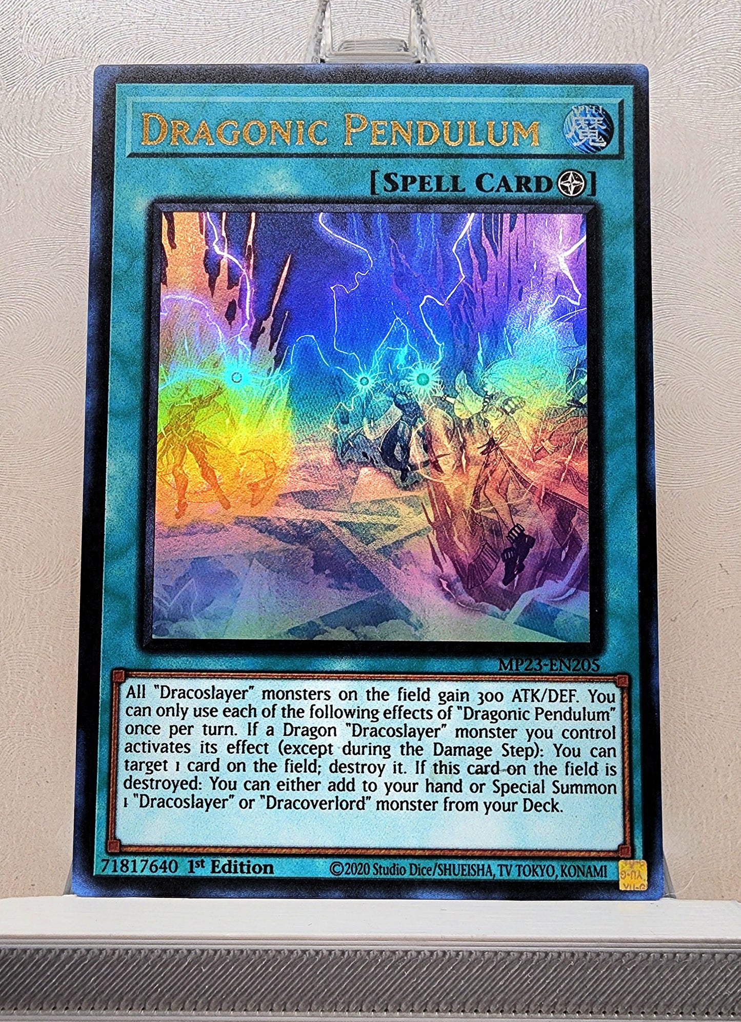 Yugioh! 1x Dragonic Pendulum (MP23 - Ultra Rare) 1st Edition