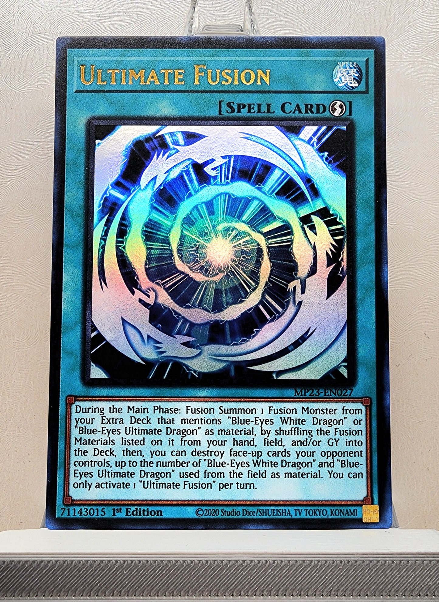 Yugioh! 1x Ultimate Fusion (MP23 - Ultra Rare) 1st Edition