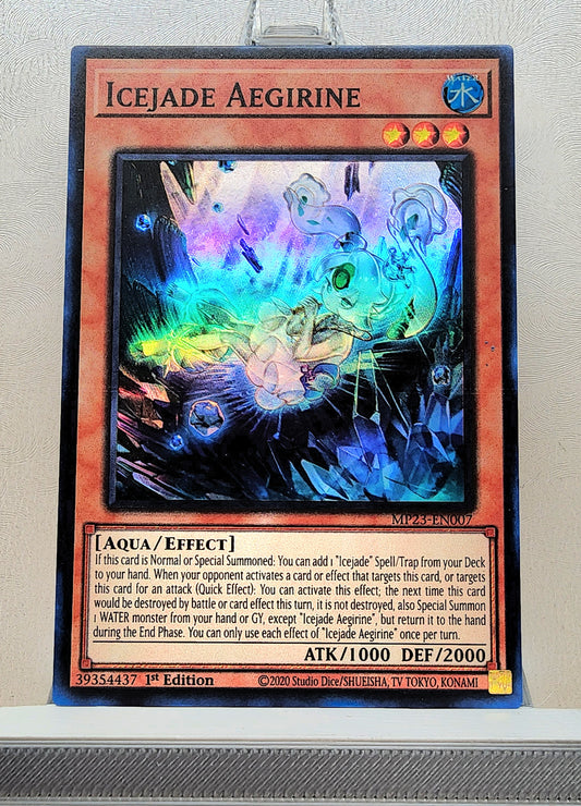 Yugioh! 1x Icejade Aegirine (MP23 - Super Rare) 1st Edition