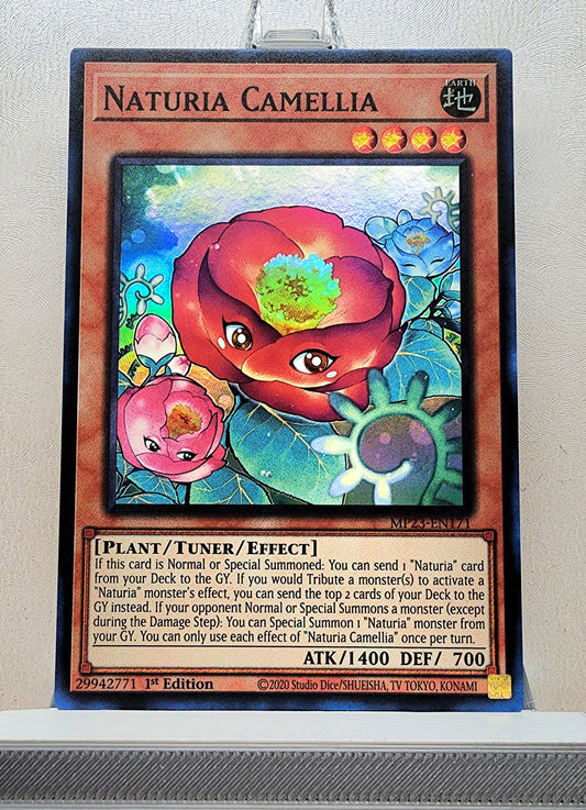 Yugioh! 1x Naturia Camellia (MP23 - Super Rare) 1st Edition