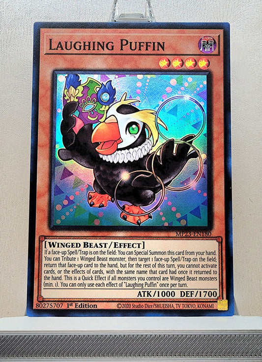 Yugioh! 1x Laughing Puffin (MP23 - Super Rare) 1st Edition