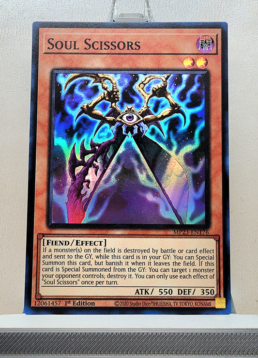 Yugioh! 1x Soul Scissors (MP23 - Super Rare) 1st Edition