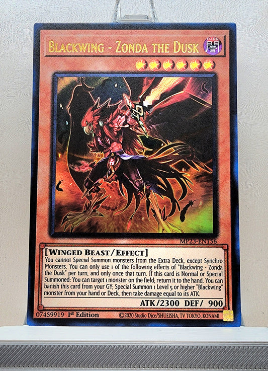 Yugioh! 1x Blackwing - Zonda the Dusk (MP23 - Ultra Rare) 1st Edition