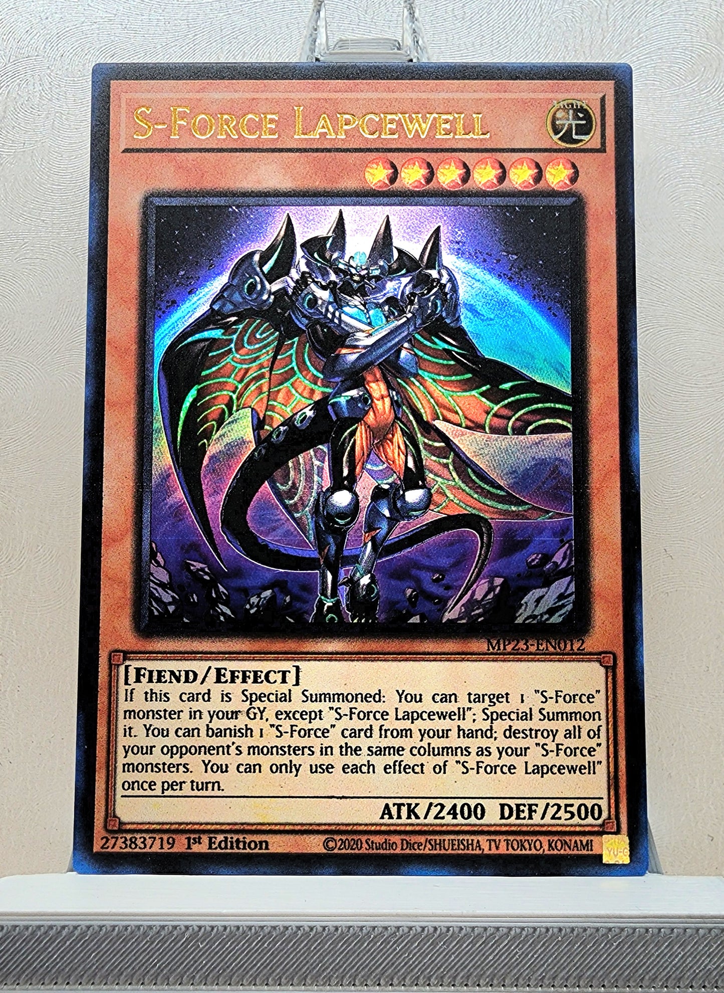 Yugioh! 1x S Force Lapcewell (MP23 - Ultra Rare) 1st Edition