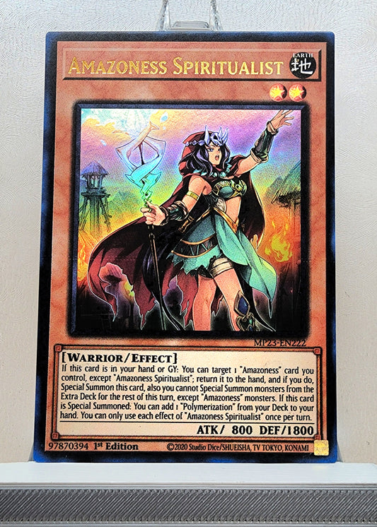 Yugioh! 1x Amazoness Spiritualist (MP23 - Ultra Rare) 1st Edition