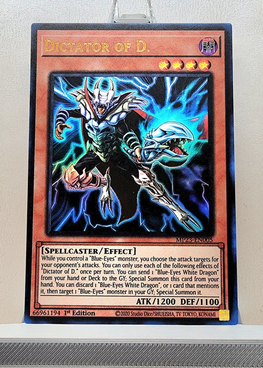 Yugioh! 1x Dictator of D (MP23 - Ultra Rare) 1st Edition