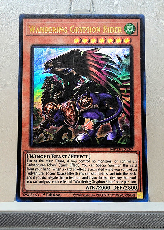 Yugioh! 1x Wandering Gryphon Rider (MP23 - Ultra Rare) 1st Edition