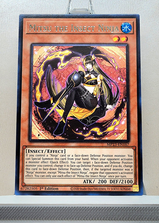 Yugioh! 1x Mitsu the Insect Ninja (MP23 - Rare) 1st Edition