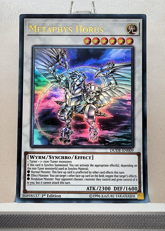 Yugioh! 1x Metaphys Horus (DUDE - Ultra Rare) 1st Edition