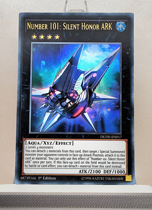 Yugioh! 1x Number 101: Silent Honor ARK (DUDE - Ultra Rare) 1st Edition