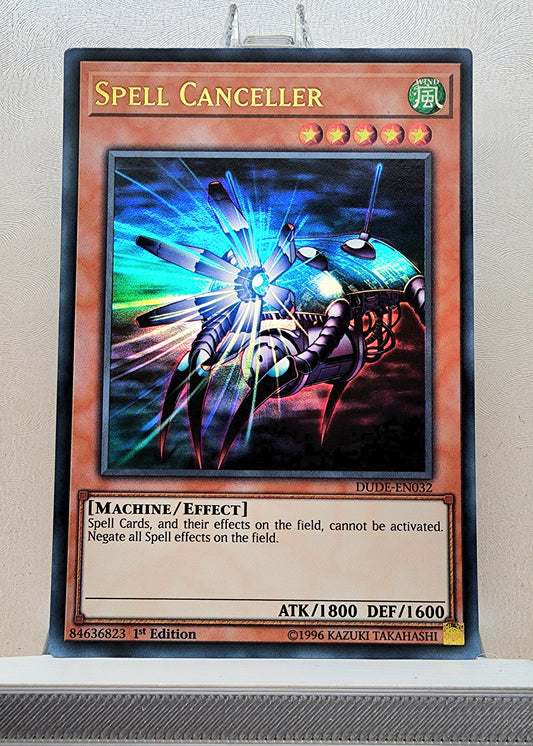 Yugioh! 1x Spell Canceller (DUDE - Ultra Rare) 1st Edition