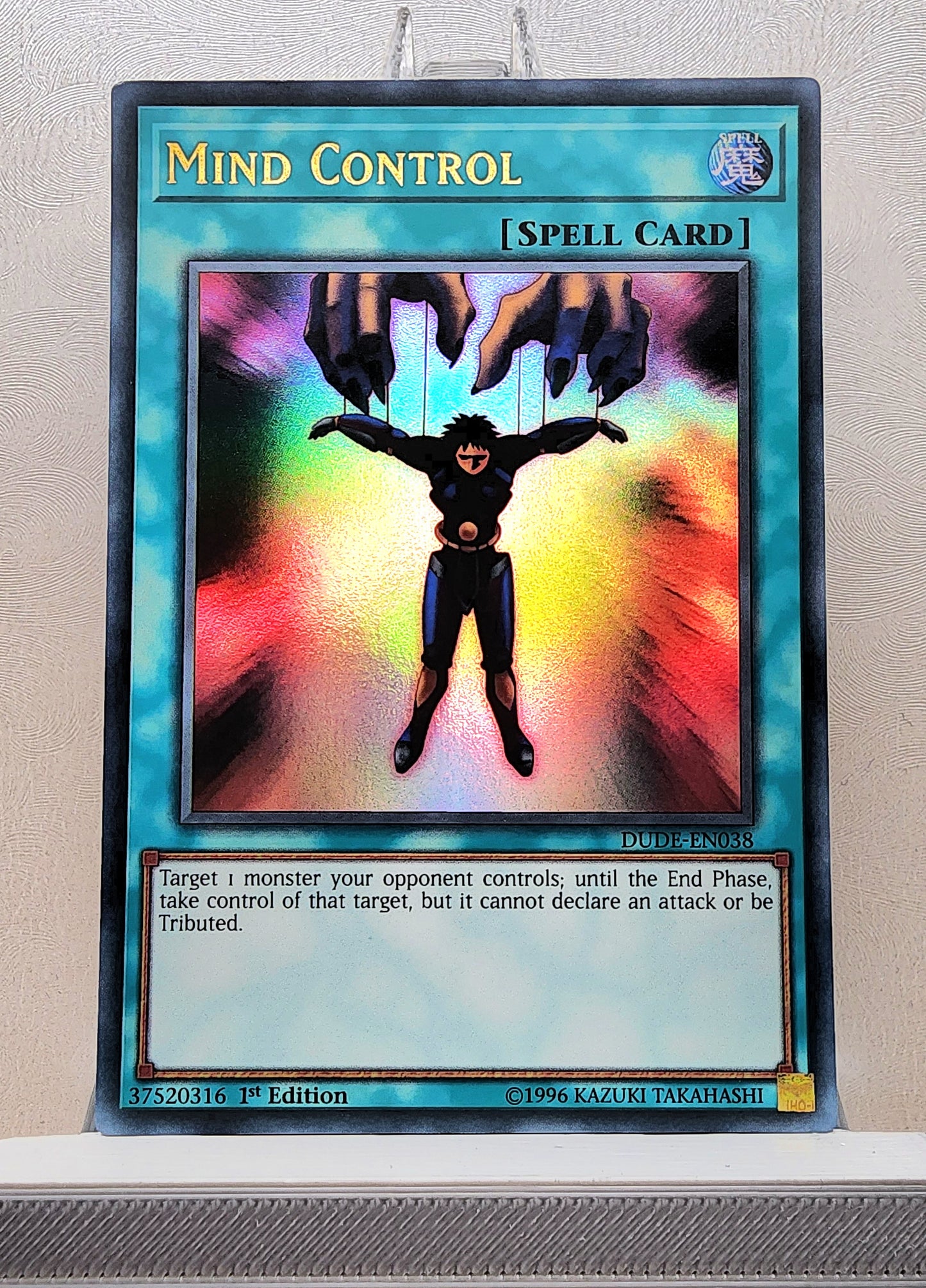 Yugioh! 1x Mind Control (DUDE - Ultra Rare) 1st Edition