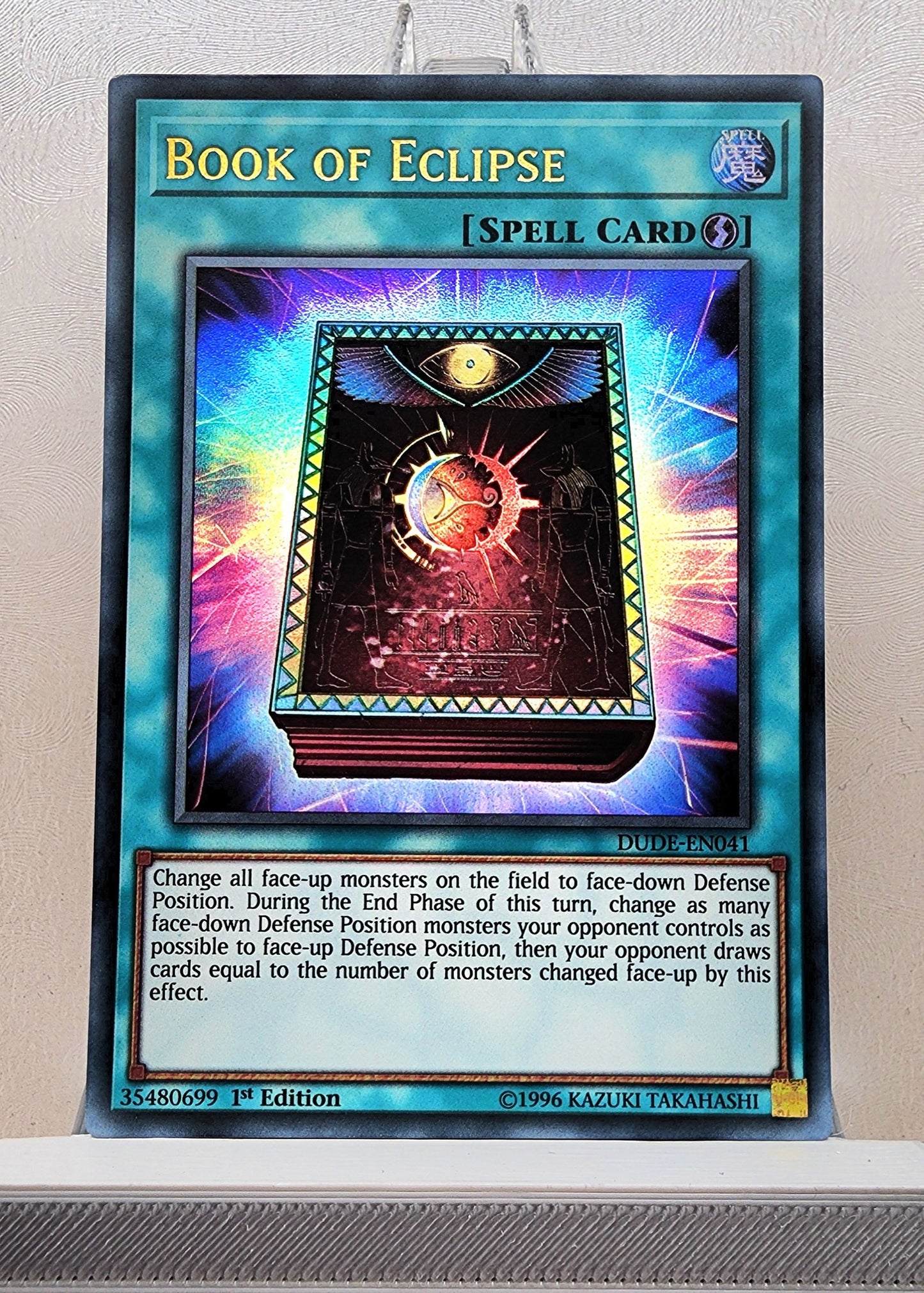 Yugioh! 1x Book of Eclipse (DUDE - Ultra Rare) 1st Edition