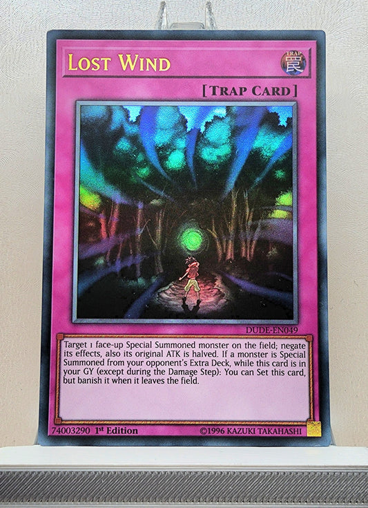 Yugioh! 1x Lost Wind (DUDE - Ultra Rare) 1st Edition