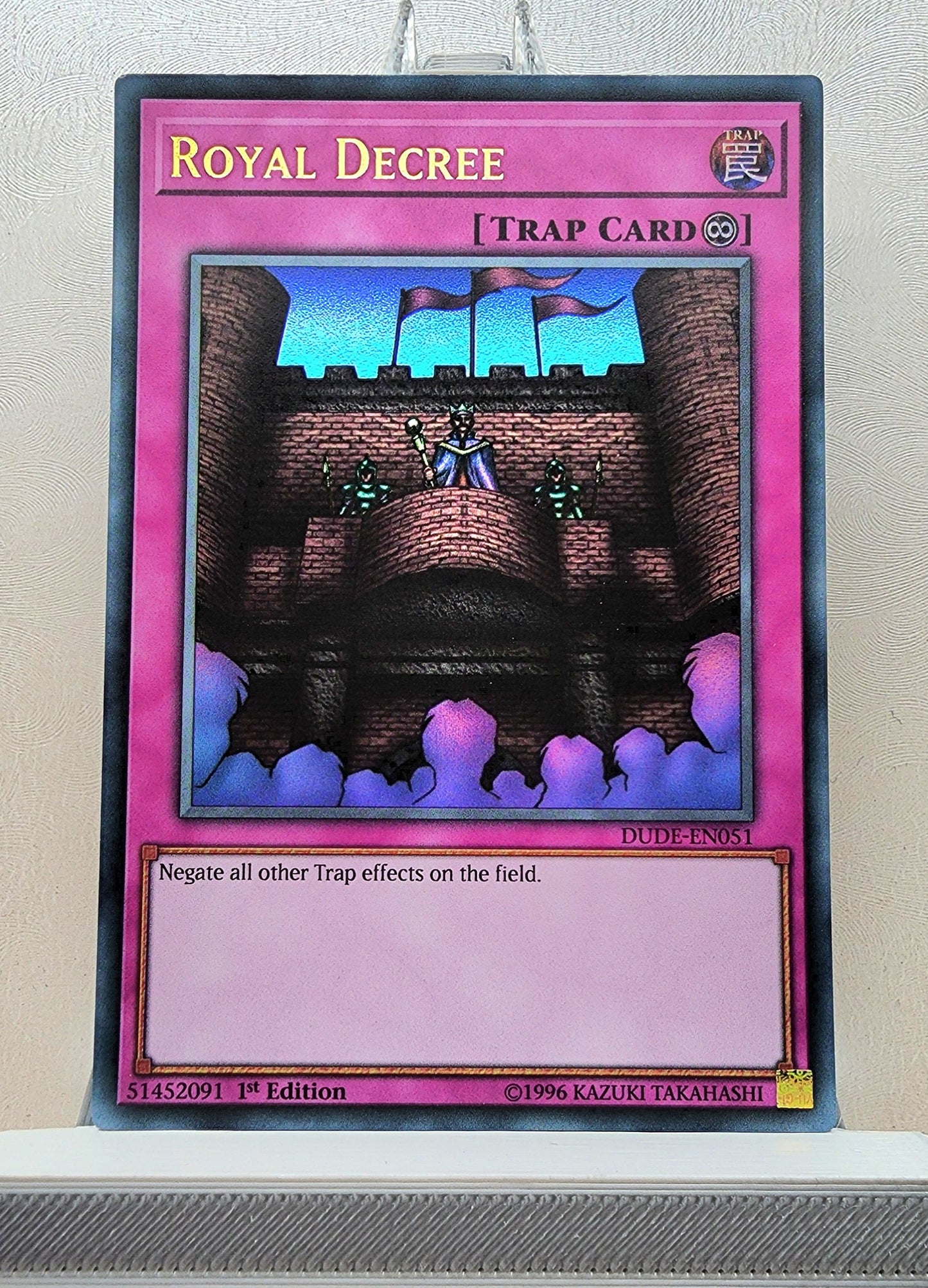 Yugioh! 1x Royal Decree (DUDE - Ultra Rare) 1st Edition