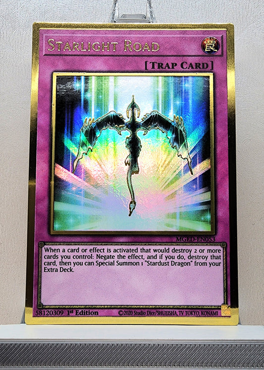 Yugioh! 1x Starlight Road (MGED - Premium Gold Rare) 1st Edition