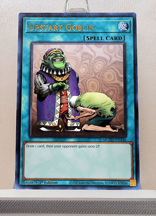 Yugioh! 1x Upstart Goblin (MGED - Rare) 1st Edition