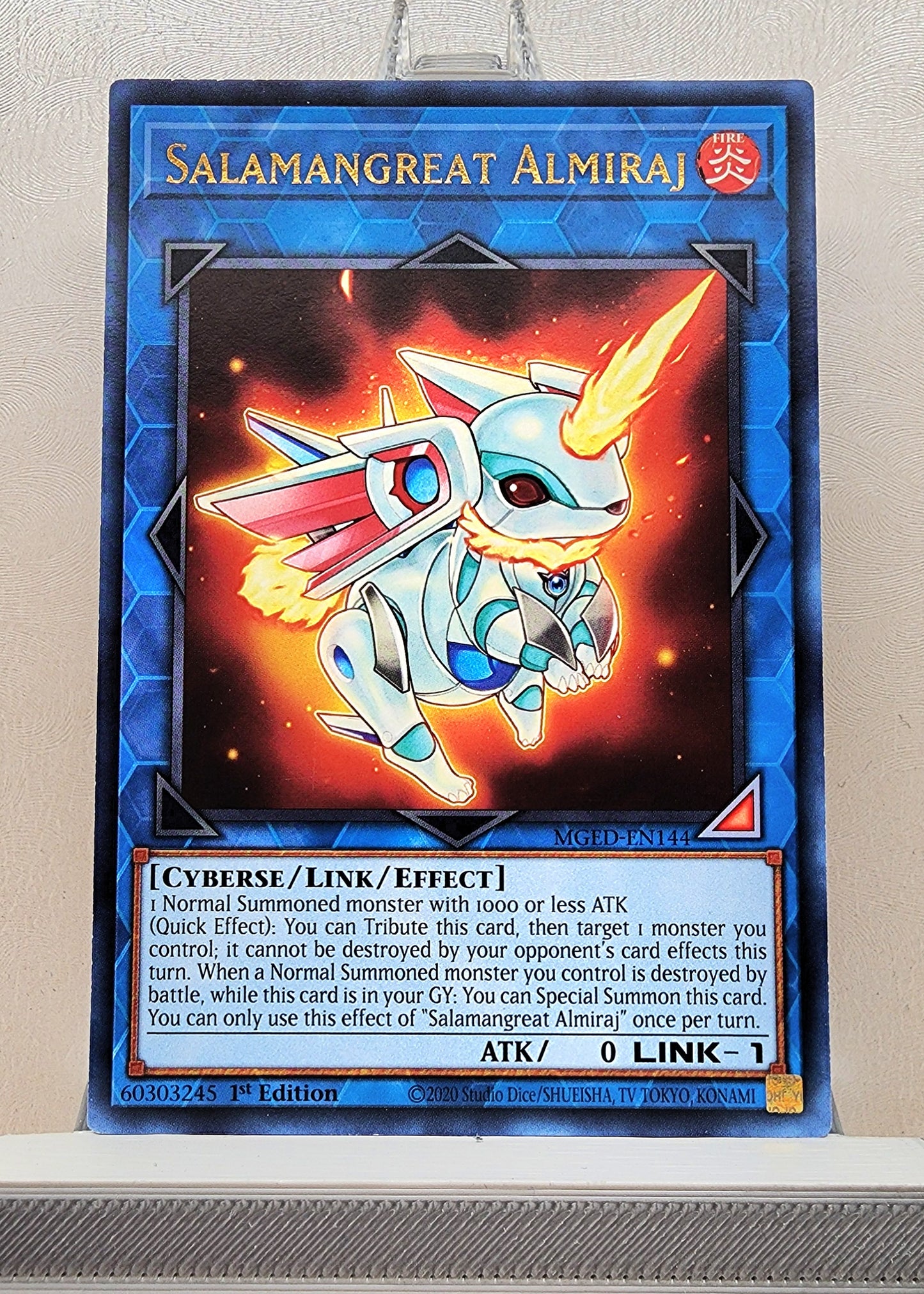 Yugioh! 1x Salamangreat Almiraj (MGED - Rare) 1st Edition