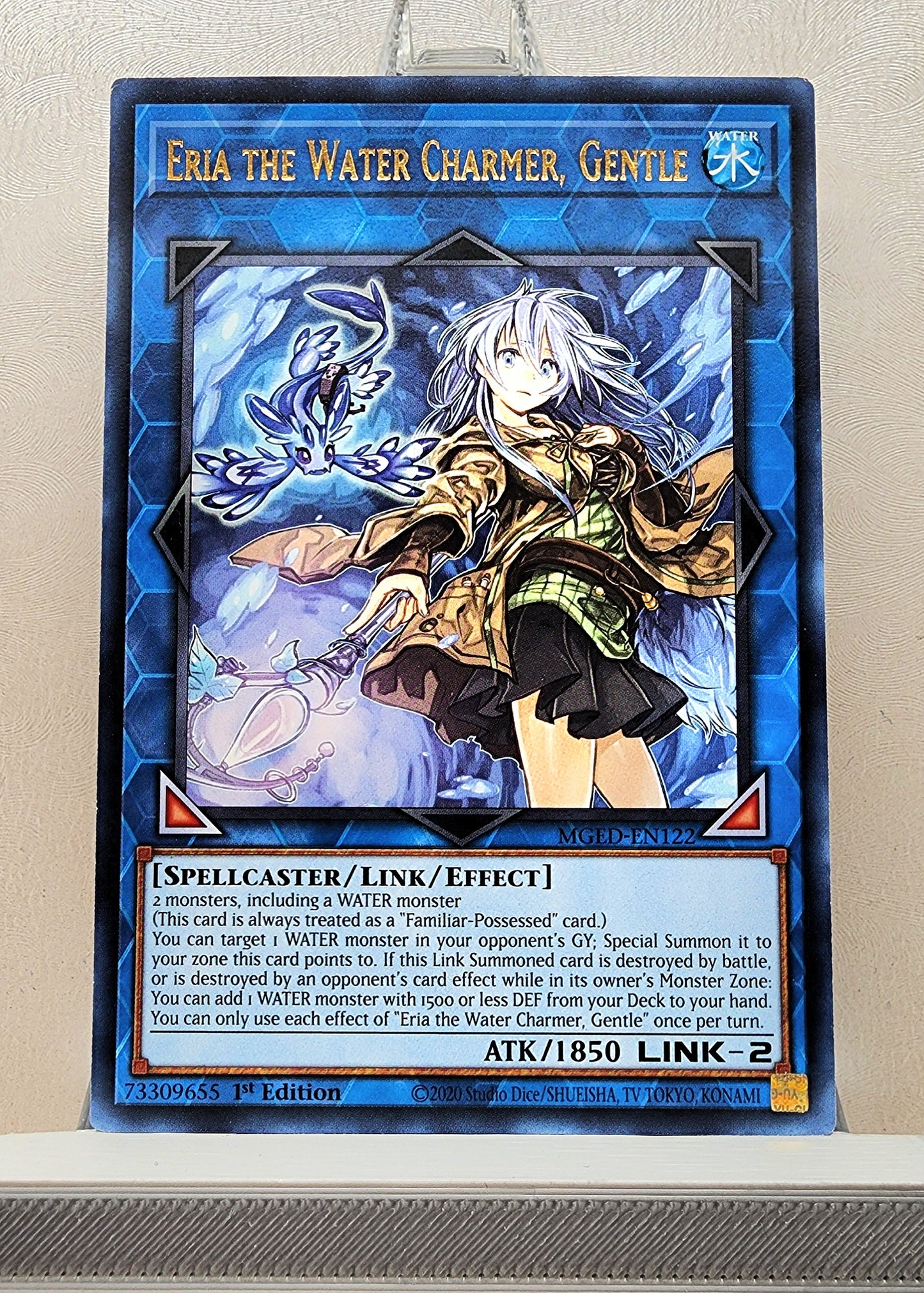 Yugioh! 1x Eria the Water Charmer, Gentle (MGED - Rare) 1st Edition