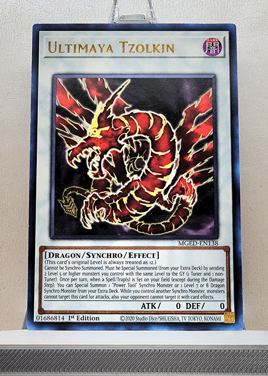 Yugioh! 1x Ultimaya Tzolkin (MGED - Rare) 1st Edition