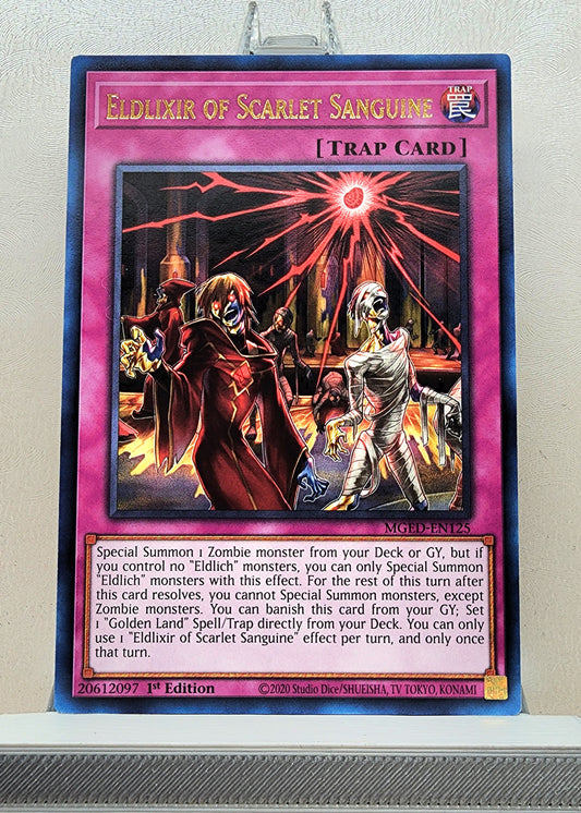 Yugioh! 1x Eldlixir of Scarlet Sanguine (MGED - Rare) 1st Edition