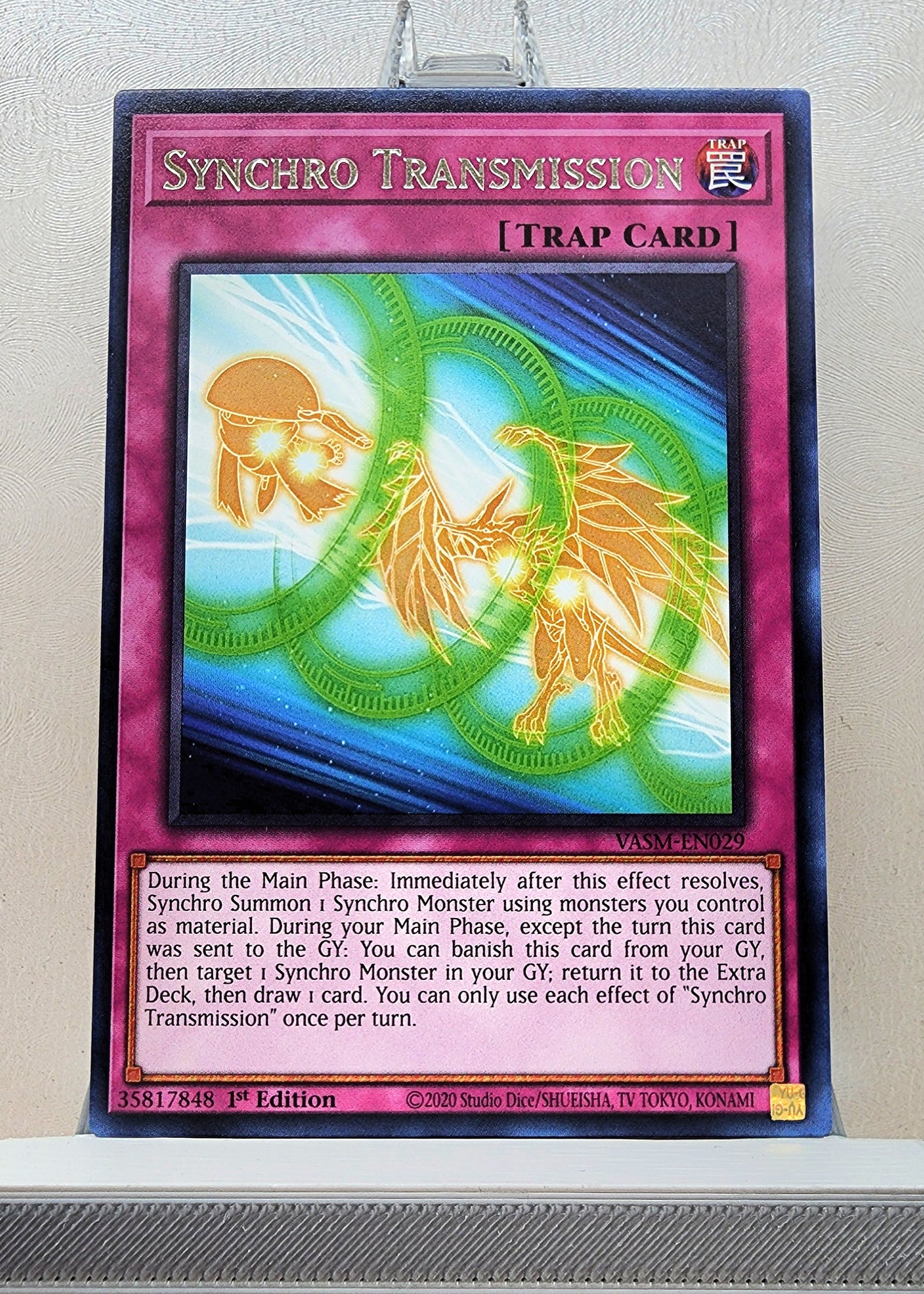 Yugioh! Valiant Smashers Singles (VASM - Rare) 1st Edition