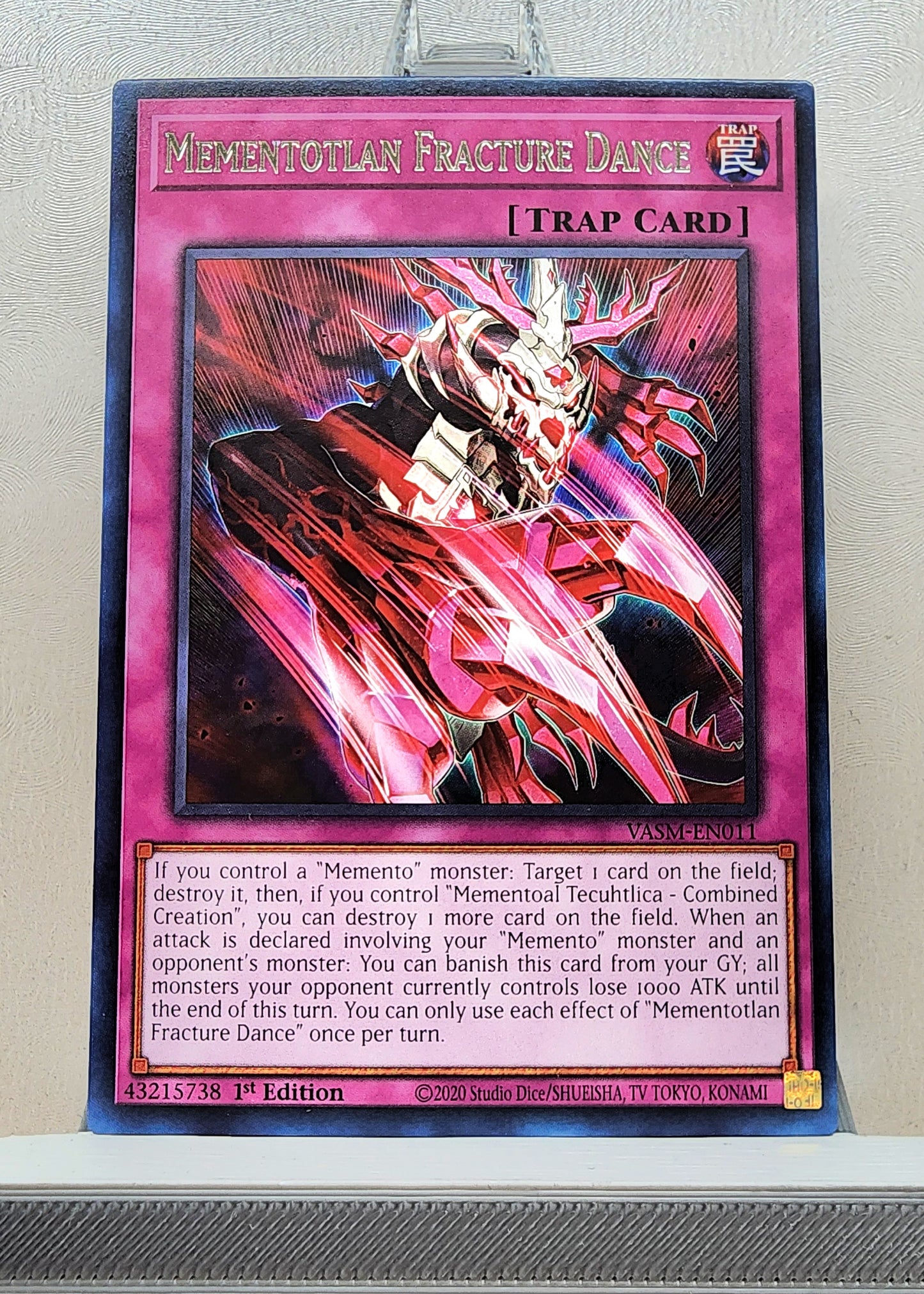 Yugioh! Valiant Smashers Singles (VASM - Rare) 1st Edition