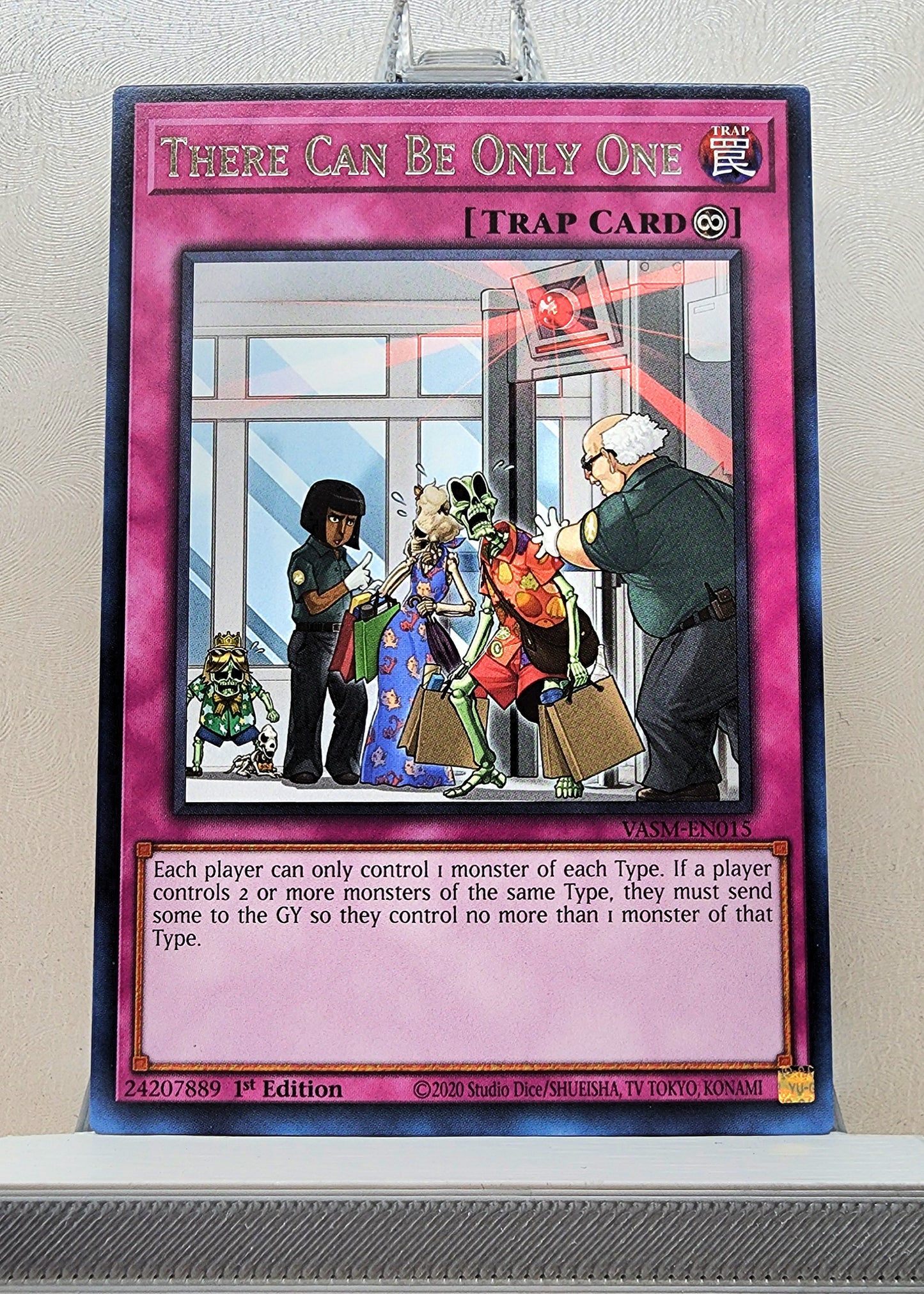 Yugioh! 1x There Can Be Only One (WISU/VASM - Rare) 1st Edition