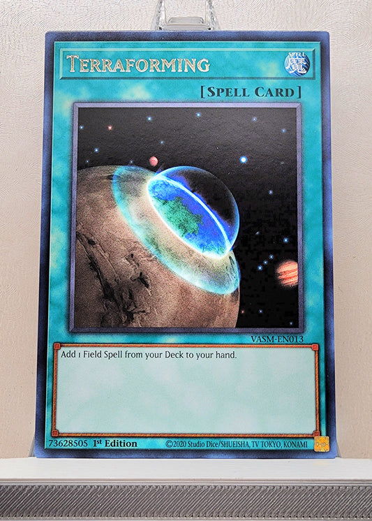 Yugioh! 1x Terraforming (VASM - Rare) 1st Edition