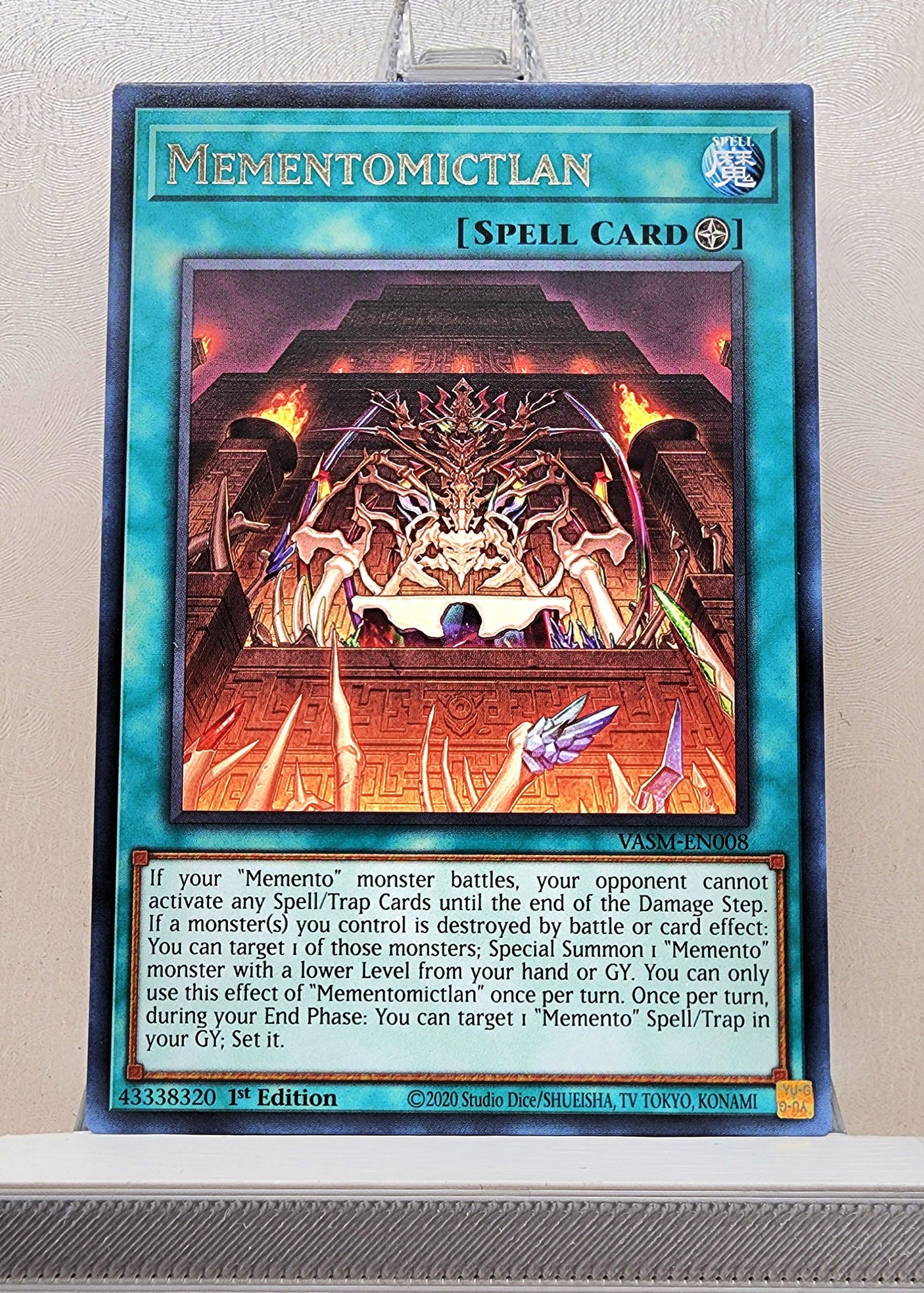 Yugioh! Valiant Smashers Singles (VASM - Rare) 1st Edition