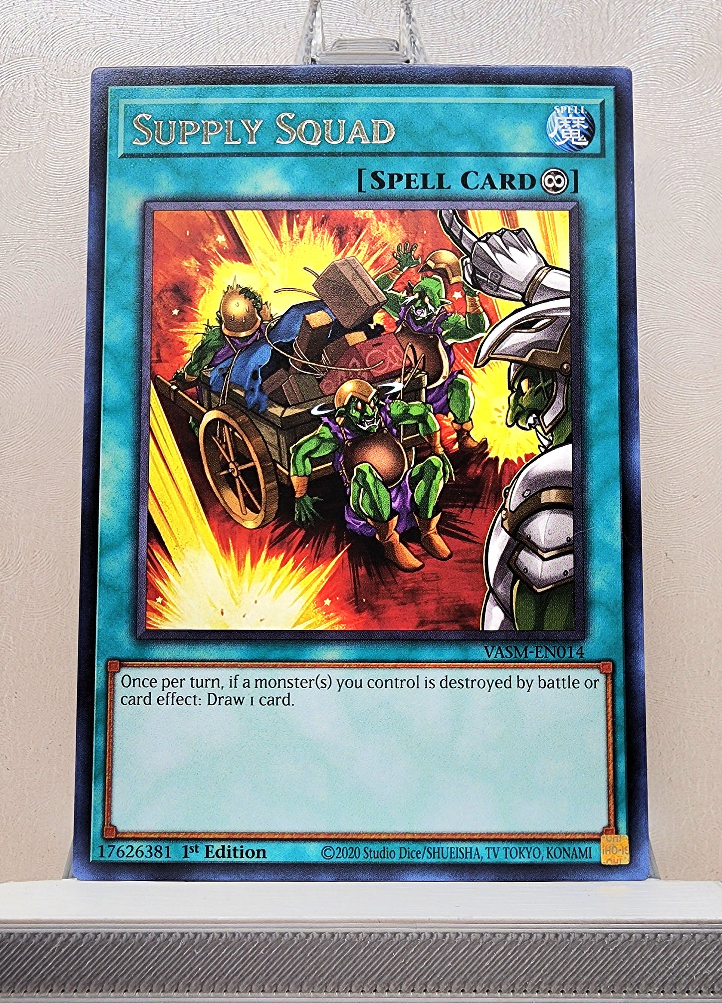 Yugioh! Valiant Smashers Singles (VASM - Rare) 1st Edition